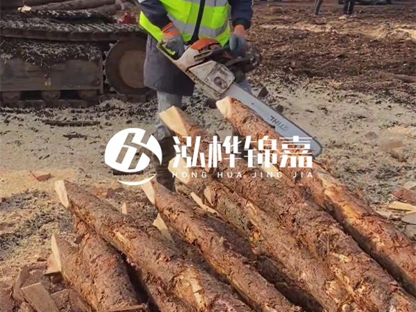 松木樁河道護坡怎么施工？打樁多少錢一根？