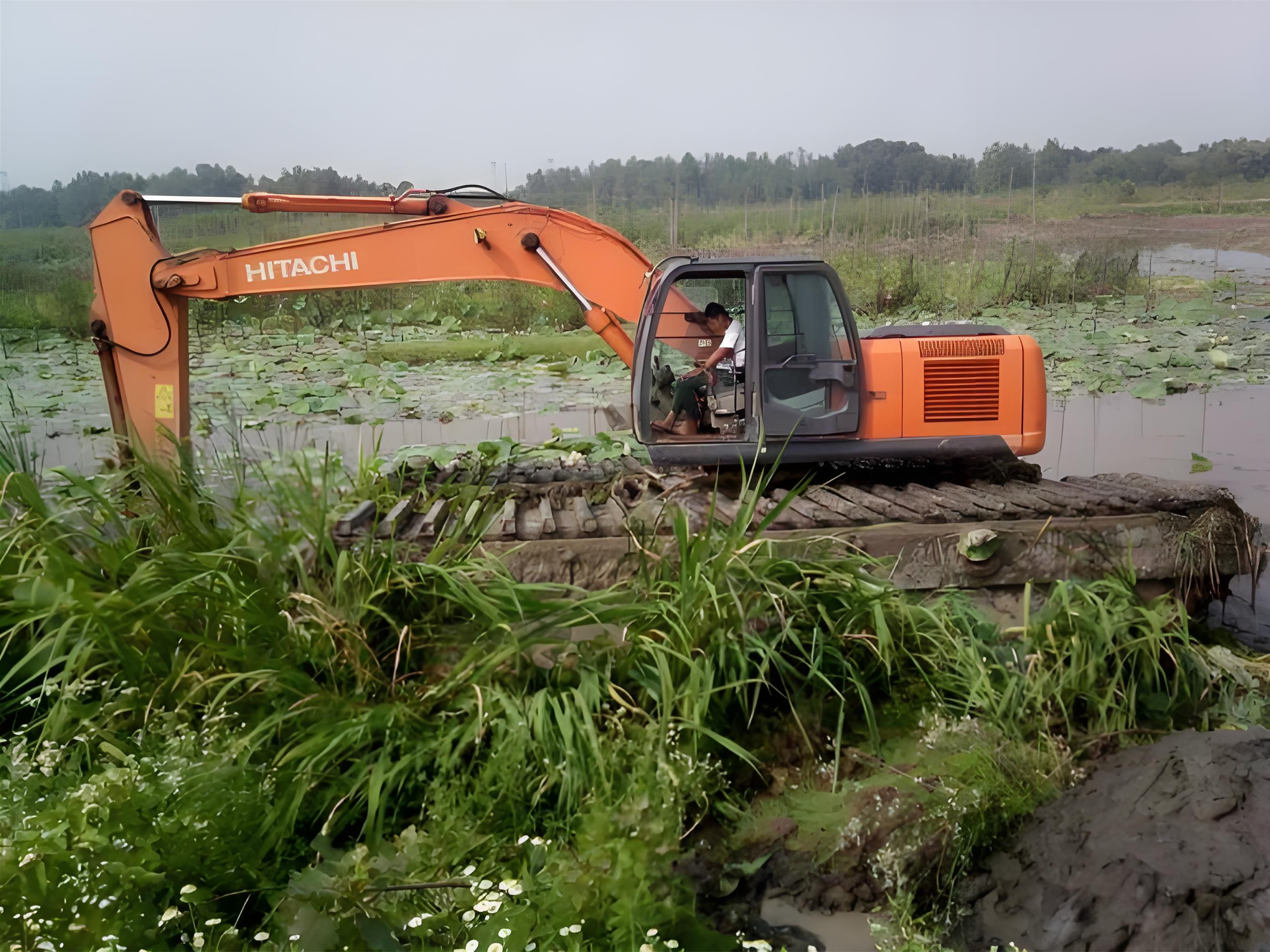 甘肅酒泉水上挖機清淤施工隊 - 挖機清淤的費用怎么計算？